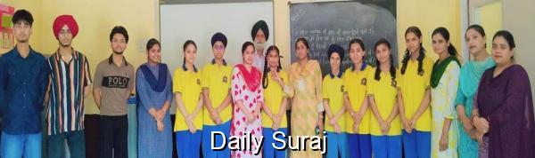 ਗੁਰੂ ਨਾਨਕ ਮਾਡਲ ਸਕੂਲ ਮਜੀਠਾ ਦਾ 10ਵੀਂ ਜਮਾਤ ਦਾ ਨਤੀਜਾ ਰਿਹਾ 100 ਫ਼ੀਸਦੀ