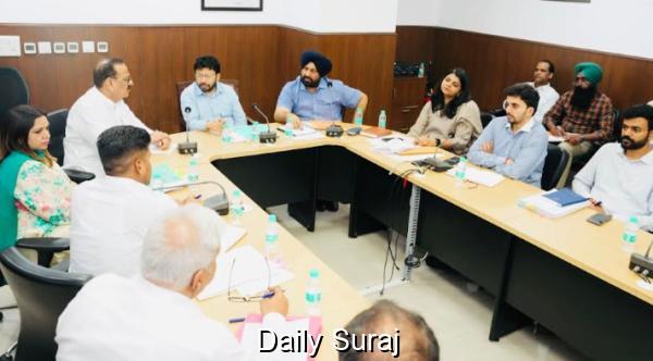 DR. RAVJOT SINGH REVIEWS ARRANGEMENTS OF MUNICIPAL CORPORATIONS; ISSUES DIRECTIVES TO ENSURE THOROUGH SEWERAGE CLEANING BEFORE MONSOON SEASON
