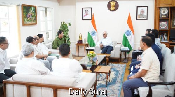 44 MLAs ready to form new govt in Manipur, claims BJP leader after meeting Governor