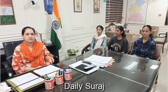 Fazilka’s Top Girl Students Embark on Promising Journeys