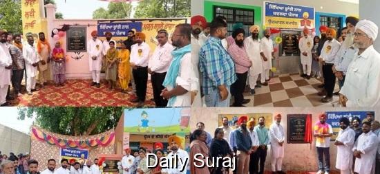 Education Boost in Ferozepur: MLA Dahiya Initiates Improvements in Four Govt Schools
