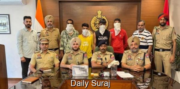 ਮੋਹਾਲੀ ਪੁਲਿਸ ਨੂੰ ਵੱਡੀ ਕਾਮਯਾਬੀ, ਤਿੰਨ ਫ਼ਾਇਰਿੰਗ ਮਾਮਲੇ ਸੁਲਝਾਏ