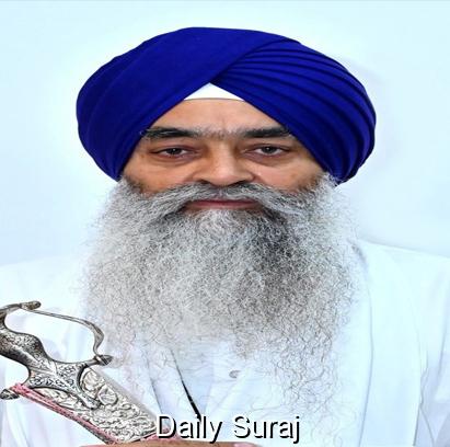 ਬੇਅਦਬਦੀ ਕਰਨ ਵਾਲੇ ਨੂੰ ਦਿੱਤੀ ਜਾਵੇ ਮਿਸਾਲੀ ਸਜ਼ਾ : ਗਿਆਨੀ ਰਘਬੀਰ ਸਿੰਘ