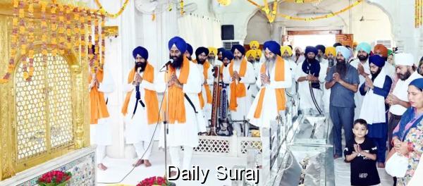 ਸ੍ਰੀ ਅਕਾਲ ਤਖ਼ਤ ਸਾਹਿਬ ਦੇ ਸਥਾਪਨਾ ਦਿਹਾੜੇ 'ਤੇ ਧਾਰਮਿਕ ਸਮਾਗਮ