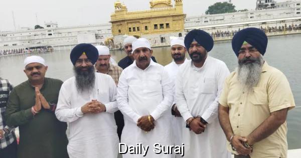ਹਿਮਾਚਲ ਦੇ ਉਪ ਮੁੱਖ ਮੰਤਰੀ ਨੇ ਅੰਮ੍ਰਿਤਸਰ ’ਚ ਕੀਤਾ ਦਰਸ਼ਨ, ਸਾਂਝੇ ਸੱਭਿਆਚਾਰ ਦੀ ਵਕਾਲਤ
