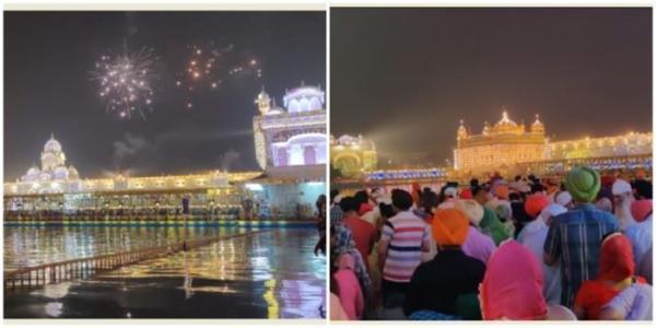 ਸ੍ਰੀ ਗੁਰੂ ਰਾਮਦਾਸ ਜੀ ਦੇ ਪ੍ਰਕਾਸ਼ ਪੁਰਬ ਮੌਕੇ ਸ੍ਰੀ ਹਰਿਮੰਦਰ ਸਾਹਿਬ ‘ਚ ਹੋਈ ਅਲੌਕਿਕ ਆਤਿਸ਼ਬਾਜੀ ਦਾ ਨਜ਼ਾਰਾ ,ਦੇਖੋ ਤਸਵੀਰਾਂ