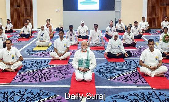 India Leads Global Wellness Movement with Yoga Day 2025 Preparations
