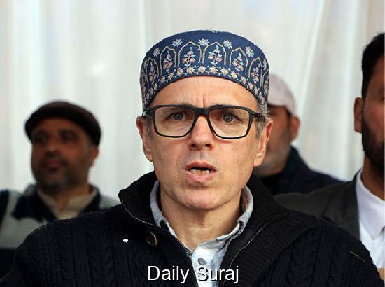 Jammu & Kashmir CM Criticizes Central Rule Amid Tight Security on Gupkar Road