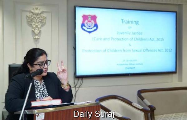 PUNJAB POLICE & BACHPAN BACHAO ANDOLAN COLLABORATE TO SENSITIZE OFFICERS ON JUVENILE JUSTICE & POCSO ACTS
