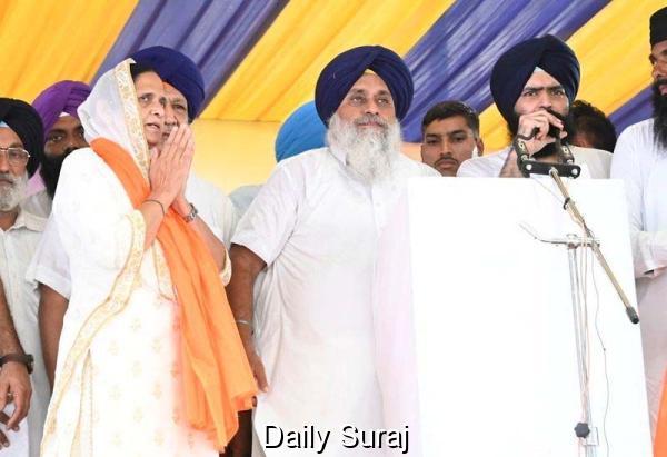 ਤਰਨ ਤਾਰਨ ਜ਼ਿਮਨੀ ਚੋਣ: ਅਕਾਲੀ ਦਲ ਨੇ ਸੁਖਵਿੰਦਰ ਕੌਰ ਰੰਧਾਵਾ ਨੂੰ ਉਮੀਦਵਾਰ ਐਲਾਨਿਆ