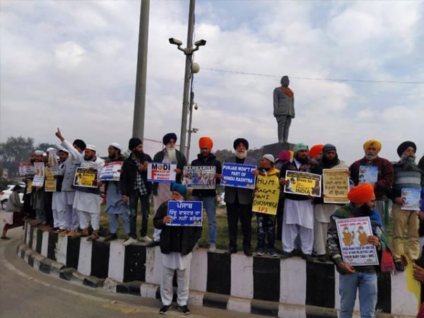 ਪੰਜਾਬ ਬੰਦ ਨੂੰ ਲੈ ਕੇ ਜਥੇਬੰਦੀਆਂ ਵਲੋਂ ਅੰਮ੍ਰਿਤਸਰ 'ਚ ਮੁਜ਼ਾਹਰਾ