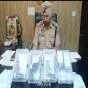 पुलिस की बड़ी कार्रवाई: पिस्तौल, रिवॉल्वर और अफीम समेत तीन तस्कर काबू
