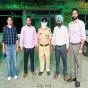 Vigilance Bureau nabs Security Guard GLADA red handed accepting bribe of Rs 5,000/