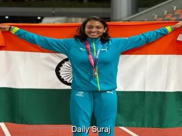 Kajal Vaja Helps India Clinch Silver and Rewrite National U-20 Relay Record