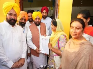 3 Months’ ‘Maavan Dheeyan Satkar Rashi’ To Be Credited to Every Eligible Woman’s Account on July 1: CM Bhagwant Singh Mann
