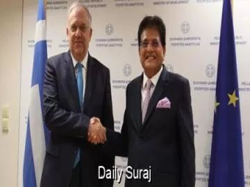 India and Greece Explore Stronger Trade, Investment and Technology Cooperation