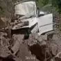 Heavy Rain Triggers Rockfall in Himachal Pradesh, Two Injured After Boulder Hits Moving Car