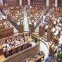 शिक्षा मंत्री के इस्तीफे की मांग पर विपक्ष का प्रदर्शन, लोकसभा 27 जुलाई तक स्थगित