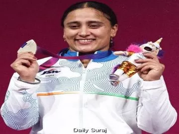 ਰਾਸ਼ਟਰਮੰਡਲ ਖੇਡਾਂ 2026: ਪੰਜਾਬ ਦੀ ਧੀ ਹਰਜਿੰਦਰ ਕੌਰ ਨੇ ਵੇਟਲਿਫਟਿੰਗ ਵਿੱਚ ਜਿੱਤਿਆ ਚਾਂਦੀ ਦਾ ਤਗ਼ਮਾ