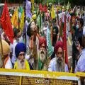 दूसरे दिन भी किसानों का धरना, ट्रैफिक प्रभावित