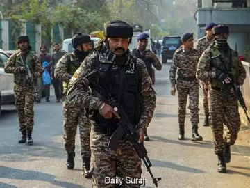 Army Chief General Dheeraj Seth Reviews Spear Corps Operational Readiness