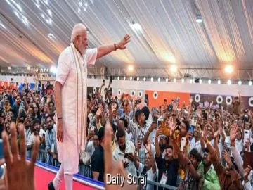 'ਛਾਤਰੋਂ ਕੀ ਗੂੰਜ' 'ਤੇ ਪ੍ਰਧਾਨ ਮੰਤਰੀ ਮੋਦੀ ਦਾ ਵੱਡਾ ਤਨਜ਼, ਨੌਜਵਾਨਾਂ ਨੂੰ "ਝੂਠ ਕੀ ਗੂੰਜ" ਤੋਂ ਸੁਚੇਤ ਰਹਿਣ ਦੀ ਦਿੱਤੀ ਸਲਾਹ
