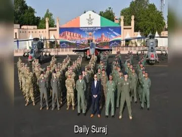 पहली बार भारतीय धरती पर उतरा अमेरिकी F-35A फाइटर जेट; 'तरंग शक्ति' में बढ़ा युद्धाभ्यास का रोमांच