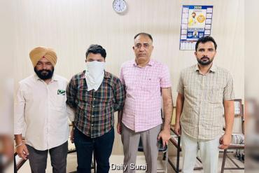 ਵਿਜੀਲੈਂਸ ਬਿਊਰੋ ਵੱਲੋਂ 50,000 ਰੁਪਏ ਰਿਸ਼ਵਤ ਲੈਂਦਾ ਇੰਸਪੈਕਟਰ ਰੰਗੇ ਹੱਥੀਂ ਕਾਬੂ
