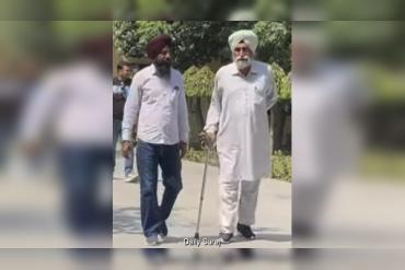 पंजाब यूनिवर्सिटी सीनेट चुनाव: 80 वर्षीय बापू बख्तावर सिंह ने डाला वोट, 1971 से लगातार निभा रहे हैं सक्रिय भूमिका