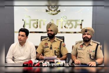 ਸਰਹੱਦ ਪਾਰੋਂ ਆਉਂਦੀ ਸੀ ਨਸ਼ੇ ਦੀ ਖੇਪ: ਮੋਗਾ 'ਚ ਸੀ.ਆਈ.ਏ. ਨੇ ਸਵਿਫ਼ਤ ਕਾਰ 'ਚੋਂ ਬਰਾਮਦ ਕੀਤੀ 12 ਕਿਲੋ ਹੈਰੋਇਨ
