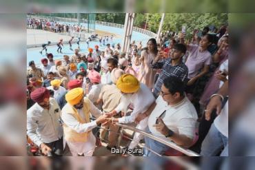 ਅਸੀਂ ਆਲਮੀ ਪੱਧਰ ਦੇ ਖਿਡਾਰੀ ਤਿਆਰ ਕਰਨ ਲਈ ਸੰਗਰੂਰ ਨੂੰ ਸਕੇਟਿੰਗ ਹੱਬ ਵਜੋਂ ਵਿਕਸਤ ਕਰ ਰਹੇ ਹਾਂ: ਮੁੱਖ ਮੰਤਰੀ ਭਗਵੰਤ ਸਿੰਘ ਮਾਨ