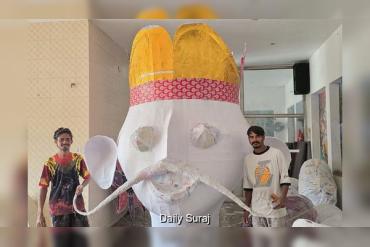 From Grandfather to Grandsons: Muslim Family Keeps Ravana Effigy-Making Tradition Alive